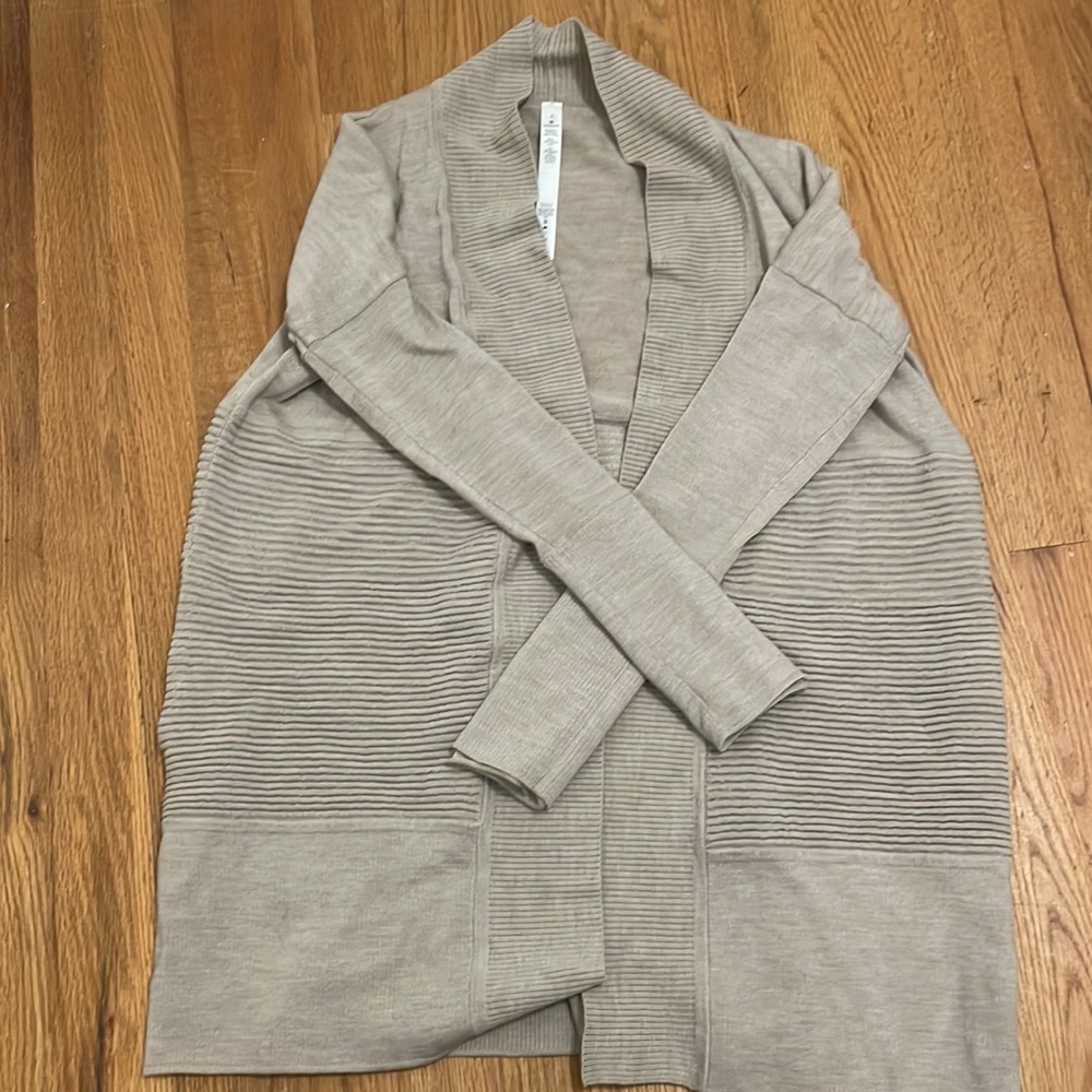 Lululemon open cardigan wrap